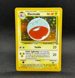 Pokemon TCG Electrode Jungle 2/64 Holo Unlimited Holo Rare LP++ - Image 1