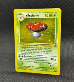 Pokemon Vileplume 15/64 Jungle Holo Unlimited LP - Image 2
