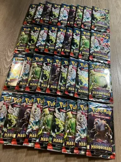 Pokemon Scarlet & Violet Twilight Masquerade Factory Sealed 36 Booster Pack Lot - Image 3