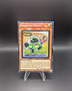 Yu-Gi-Oh! Lollipop☆Yummy Collector’s Rare CR Ed JUSH-EN018 - Image 1
