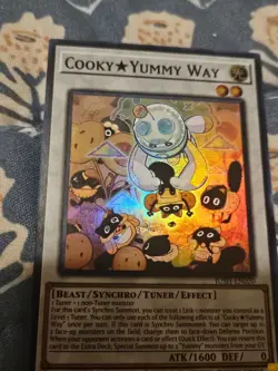 Cooky Yummy Way JUSH-EN020 - Super Rare 1st Edition - Yugioh - Image 2