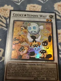 Cooky Yummy Way JUSH-EN020 - Super Rare 1st Edition - Yugioh - Image 3