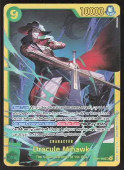 Op14-119 Dracule Mihawk SEC The Seven Warriors of the Sea - Image 1