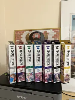 ONE PIECE Starter DECK BUNDLE (One of each ST08 ST15 ST16 ST17 ST18 ST19 ST20) - Image 1