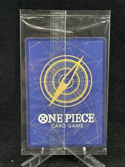 One Piece TCG Monkey D Luffy P-037 Promo English Straw Hat Crew Green Sealed - Image 2