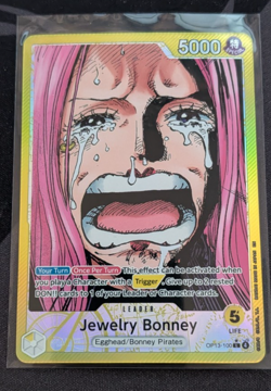 JEWELRY BONNEY - One Piece OP13-100 - AAL Alt Art Leader - Carrying On His Will - Image 1