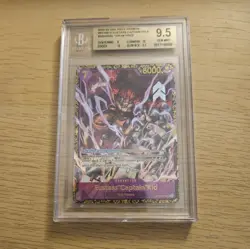 BGS 9.5 - One Piece Eustass Kid SR ST10-013 - Regional Top 64 Prize TCG - Image 1