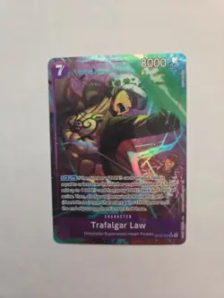 Trafalgar Law Op12-073 Legacy of the Master SR Alt Art One Piece TCG English - Image 1