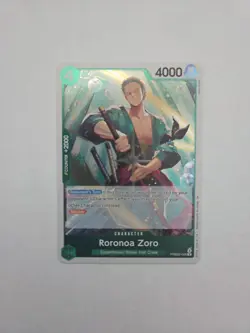 One Piece CCG Roronoa Zoro PRB02-006 Nm/mint Rare - Image 1