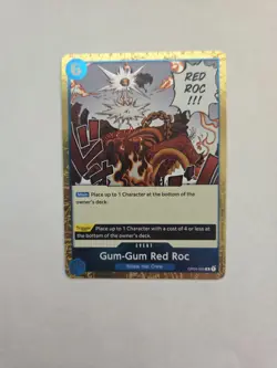 One Piece Gum-Gum Red Roc OP04-056 Kingdoms of Intrigue Near Mint - Image 1