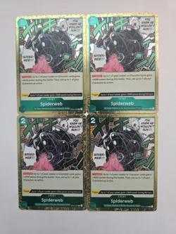 Spiderweb R OP04-035 - Kingdoms Of Intrigue - One Piece TCG (Playset) - Image 1