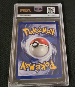 1999 Pokemon Base Set Shadowless Blastoise Holo Card 2/102 PSA 7 Certified - Image 2