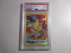 PSA 9 Pikachu Full Art Crown Zenith Pokemon Card - Image 1