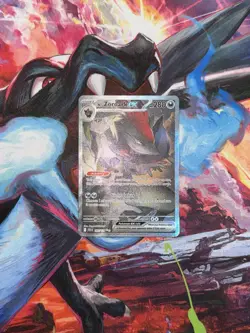 Pokemon TCG N's Zoroark EX Holo Card 185/159 Sv09: Journey Together - Image 3