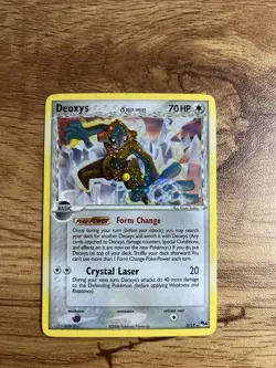 Pokemon TCG Deoxys Delta Species POP Series 4 2/17 Holo Rare Card 2006 - Image 2