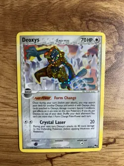 Pokemon TCG Deoxys Delta Species POP Series 4 2/17 Holo Rare Card 2006 - Image 3