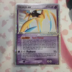 Pokemon TCG Deoxys EX (Attack) Holo Rare Card 98/107 - Image 1