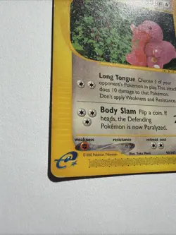 Lickitung 090/147 Aquapolis, TCG, Non Holo, Pokemon Cards, Common - Image 3