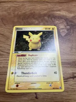 Pokemon TCG Ditto EX Delta Species 39/113 Basic Nintendo 2005 Card English - Image 4