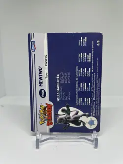 50 Mewtwo 8/8 Non Holo - Danone 2000 Pokemon Stadium Tip Card - HP - Image 2