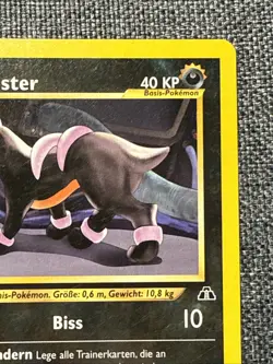 German Hunduster Houndour 39/75 Neo Discovery Pokemon Card Unlimited NM - Image 4