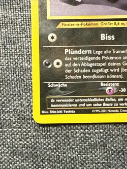 German Hunduster Houndour 39/75 Neo Discovery Pokemon Card Unlimited NM - Image 5