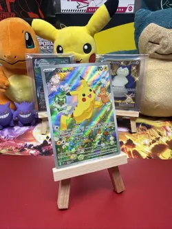 Pikachu 088 Sv: Scarlet & Violet Promo Cards Holo plus free bonus card🔥 - Image 2