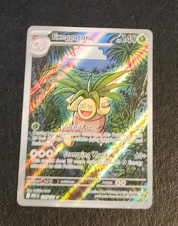 Exeggutor Illustration Rare Holo Pokemon Card ( #135/132 Mega Evolution NM ) - Image 2