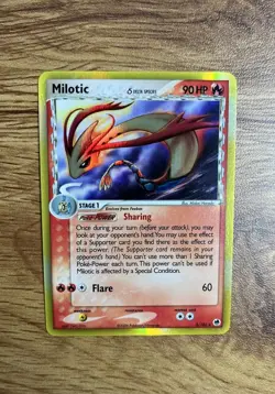Milotic Pokemon TCG Delta Species 5/101 Reverse Holo Rare Card 2006 - Image 3
