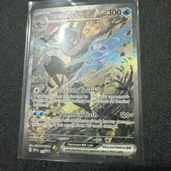 Pokemon TCG Greninja EX Black Star Promo Shrouded Fable SVP132 Mint/Nm Card - Image 1