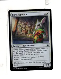 MTG SkeenAB Hare Apparent FOIL from FDN. NM. - Image 1