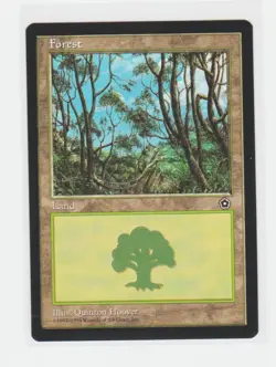 Magic the Gathering ~ MTG ~ 1x Forest (B) ~ PORTAL II ~ M/NM - Image 1