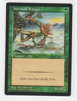 Magic the Gathering ~ MTG ~ 1x Norwood Ranger ~ PORTAL II ~ M/NM - Image 1