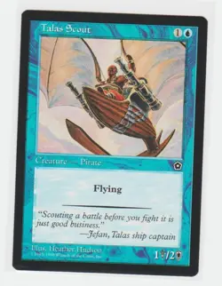 Magic the Gathering ~ MTG ~ 1x Talas Scout ~ PORTAL II ~ M/NM - Image 1