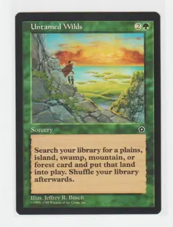 Magic the Gathering ~ MTG ~ 1x Untamed Wilds ~ PORTAL II ~ M/NM - Image 1