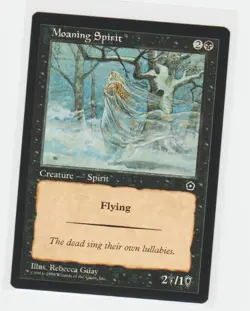 Magic the Gathering ~ MTG ~ 1x Moaning Spirit ~ PORTAL II ~ M/NM - Image 1