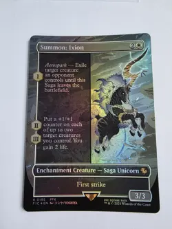 Summon: Ixion (Borderless) Commander: Final Fantasy Foil - Image 1