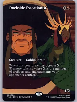 Dockside Extortionist Borderless FOIL MTG Avatar: TLA Eternal-Legal 0028 - Image 1