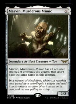 Marvin, Murderous Mimic LP Light Play Duskmourn: House of Horror MTG [12187] - Image 1