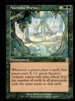 Nantuko Shrine LP Light Play Odyssey MTG [6367] - Image 1