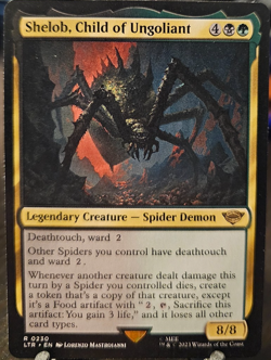 Shelob Child of Ungoliant Lord of the Rings Universes Magic the Gathering NM - Image 1