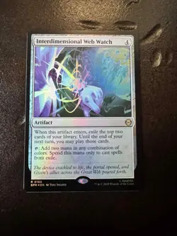 Interdimensional Web Watch Marvel's Spider-Man Foil Rare - Image 1