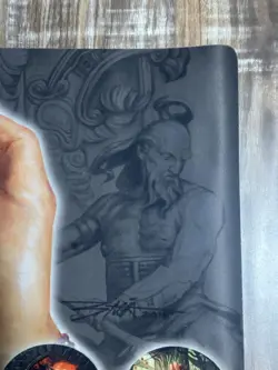 Artist signed Authentic Ultra Pro MTG - Mox Diamond Playmat *Magic the Gathering - Image 2