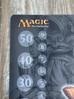 Artist signed Authentic Ultra Pro MTG - Mox Diamond Playmat *Magic the Gathering - Image 4