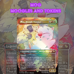 EDH - Mog Moogle Tribal and Tokens, MTG Commander Deck, Bracket 2, Final Fantasy - Image 1