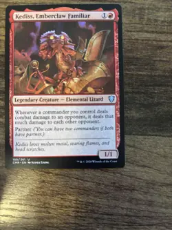 1x Magic the Gathering Kediss, Emberclaw Familiar Red Mana - Image 3