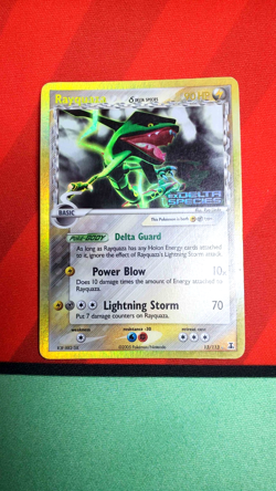Pokemon TCG Rayquaza Delta Species 13/113 Reverse Holo - Image 1