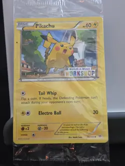Pokemon TCG Pikachu Build-A-Bear Workshop 20/108 Promo sealed - Image 1