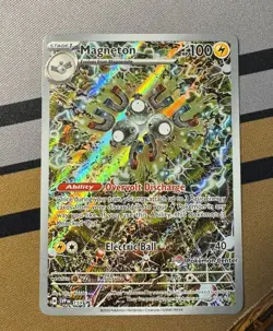 Pokemon TCG Magneton SVP 159 Promo Pokemon Center Exclusive - English / NM - Image 1