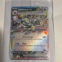 Pokemon Umbreon ex 060/131 Prismatic Evolutions Holo Promo Stamped 280HP - Image 1